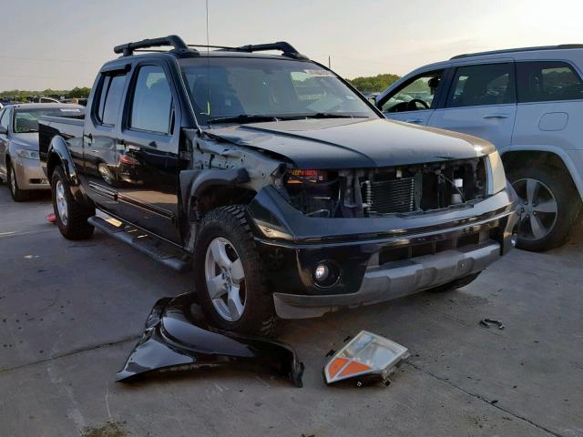 1N6AD09U57C404836 - 2007 NISSAN FRONTIER C BLACK photo 1