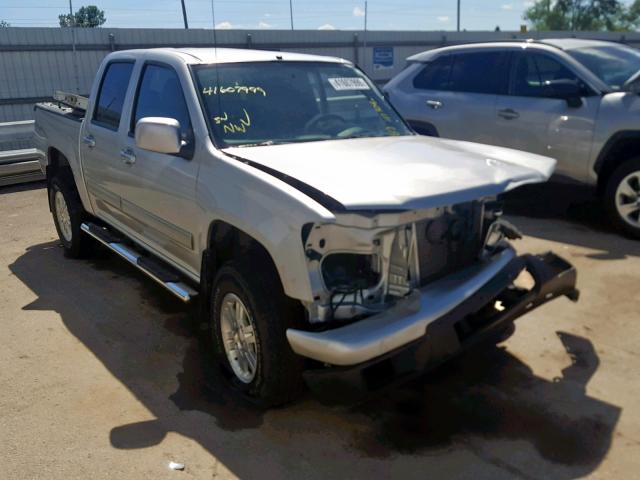 1GCHTCFE6C8131647 - 2012 CHEVROLET COLORADO L SILVER photo 1