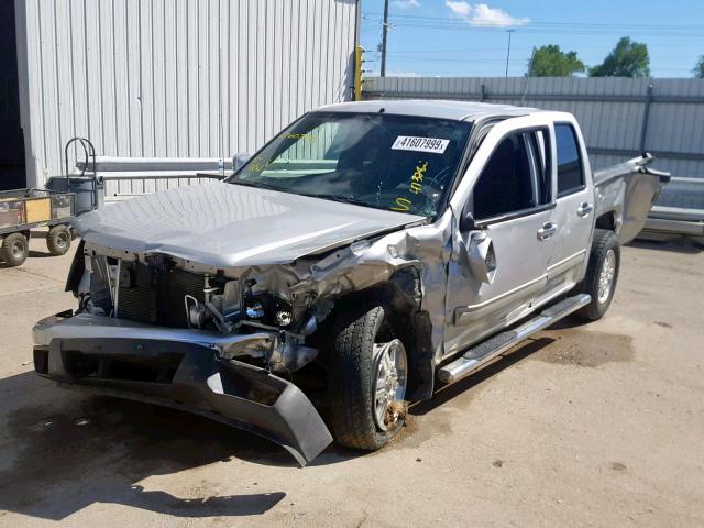 1GCHTCFE6C8131647 - 2012 CHEVROLET COLORADO L SILVER photo 2