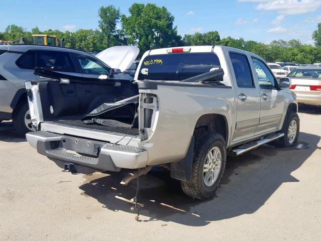 1GCHTCFE6C8131647 - 2012 CHEVROLET COLORADO L SILVER photo 4