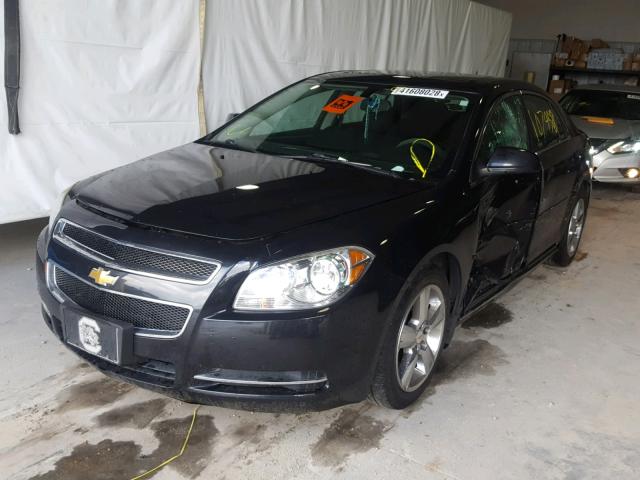1G1ZC5E15BF377915 - 2011 CHEVROLET MALIBU 1LT BLACK photo 2