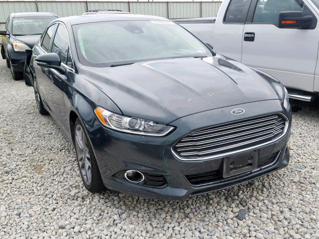 3FA6P0D97FR113196 - 2015 FORD FUSION TIT GREEN photo 1