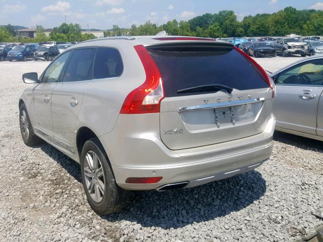 YV440MDU4H2004880 - 2017 VOLVO XC60 T5 TAN photo 3