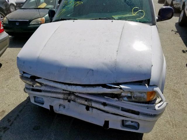 1GTCS14W7VK507646 - 1997 GMC SONOMA WHITE photo 7