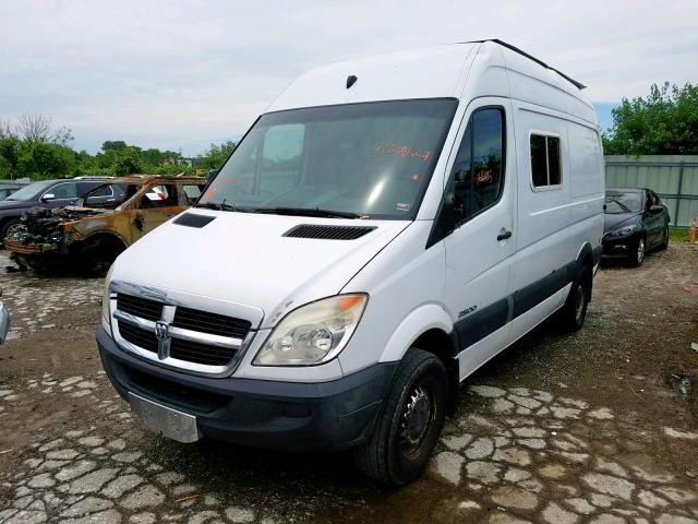 WD0PE745585262116 - 2008 DODGE SPRINTER 2 WHITE photo 2