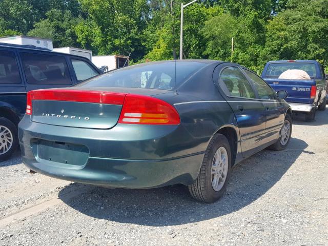 2B3HD46R4XH530340 - 1999 DODGE INTREPID GREEN photo 4