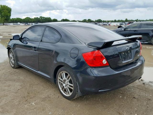 JTKDE177870171061 - 2007 TOYOTA SCION TC BLACK photo 3