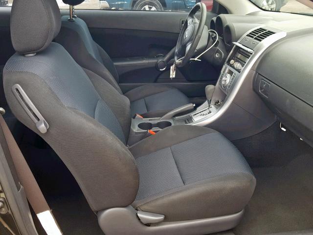 JTKDE177870171061 - 2007 TOYOTA SCION TC BLACK photo 5