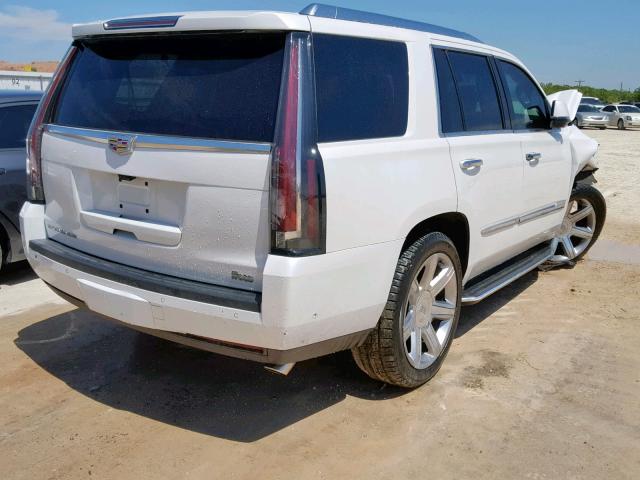 1GYS3BKJ7JR377739 - 2018 CADILLAC ESCALADE L WHITE photo 4