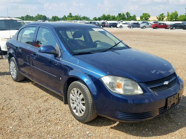 1G1AT58H697236216 - 2009 CHEVROLET COBALT LT BLUE photo 1