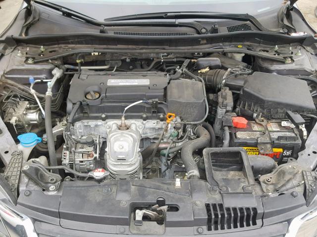 1HGCR2F85EA075291 - 2014 HONDA ACCORD EXL GRAY photo 7