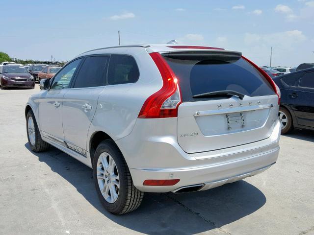 YV440MDK4F2685537 - 2015 VOLVO XC60 T5 SILVER photo 3