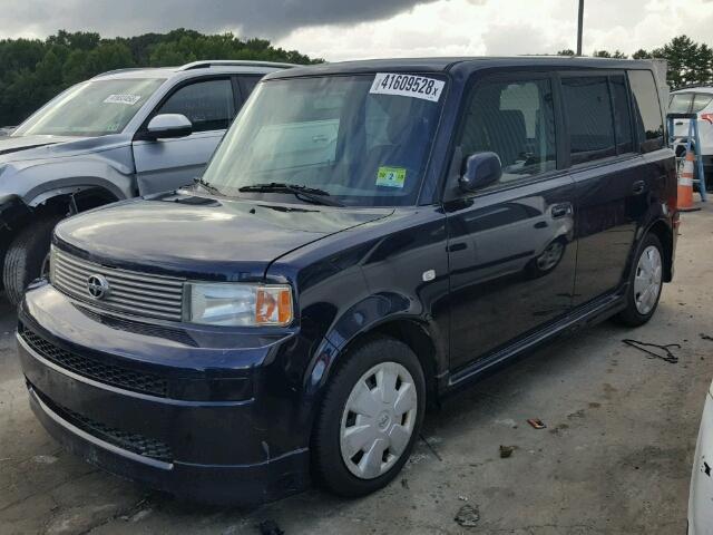 JTLKT324164044032 - 2006 TOYOTA SCION XB Mavi foto 2