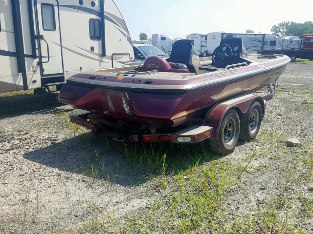 STE63899D303 - 2003 SKEE BOAT MAROON photo 4