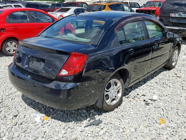 1G8AJ58F57Z174167 - 2007 SATURN ION LEVEL BLACK photo 4