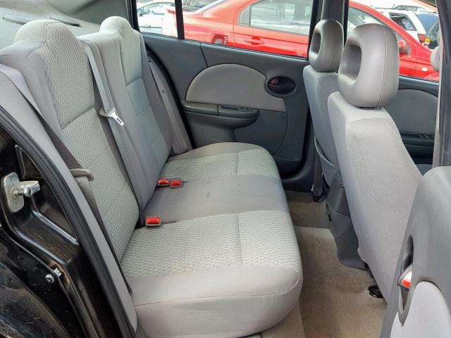 1G8AJ58F57Z174167 - 2007 SATURN ION LEVEL BLACK photo 6