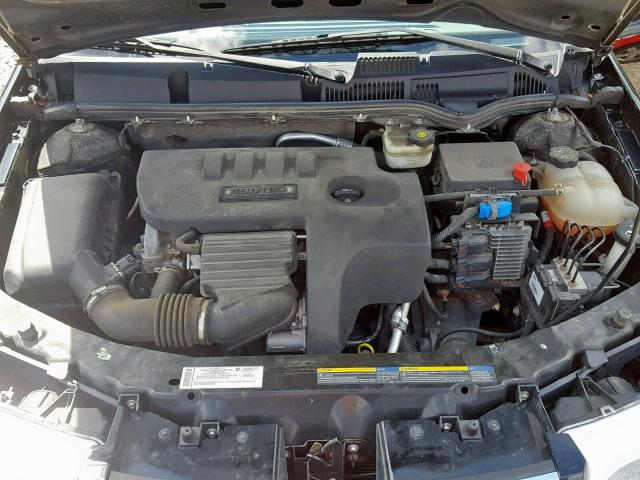 1G8AJ58F57Z174167 - 2007 SATURN ION LEVEL BLACK photo 7