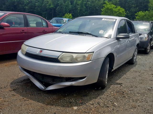 1G8AJ54F44Z120523 - 2004 SATURN ION LEVEL SILVER photo 2