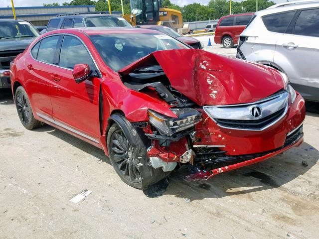 19UUB3F55HA002771 - 2017 ACURA TLX TECH RED photo 1