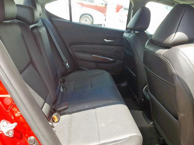 19UUB3F55HA002771 - 2017 ACURA TLX TECH RED photo 6