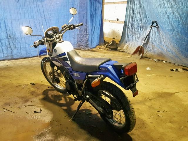 JYA4BEE077A086196 - 2007 YAMAHA XT225  BLUE photo 3