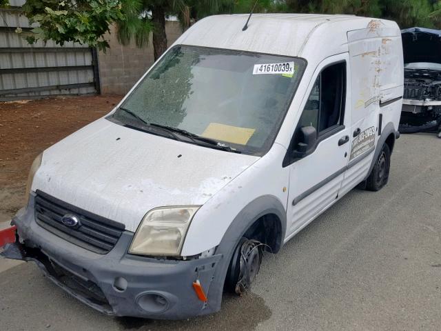 NM0LS7AN1BT059972 - 2011 FORD TRANSIT CO WHITE photo 2