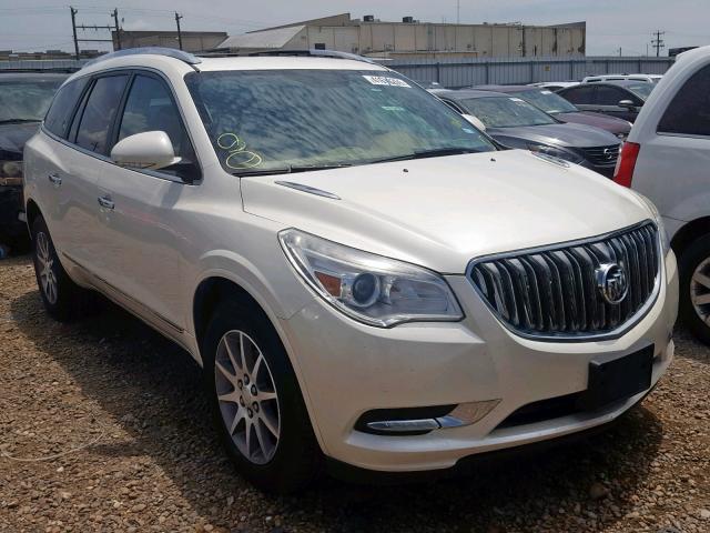 5GAKRBKD1FJ114202 - 2015 BUICK ENCLAVE WHITE photo 1