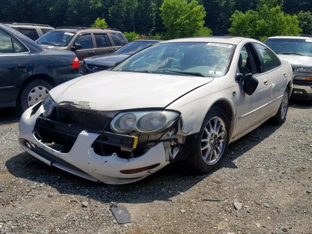 2C3AE66G82H258301 - 2002 CHRYSLER 300M WHITE photo 2