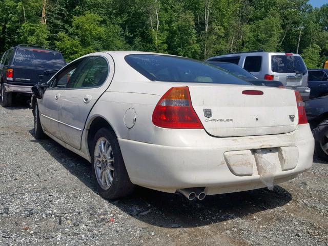 2C3AE66G82H258301 - 2002 CHRYSLER 300M WHITE photo 3