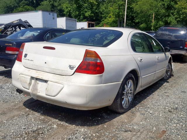 2C3AE66G82H258301 - 2002 CHRYSLER 300M WHITE photo 4