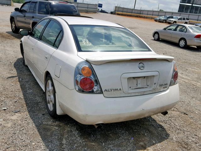 1N4BL11E83C241605 - 2003 NISSAN ALTIMA SE WHITE photo 3