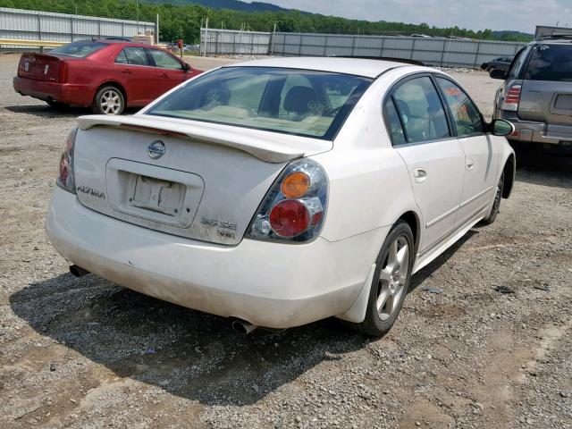 1N4BL11E83C241605 - 2003 NISSAN ALTIMA SE WHITE photo 4