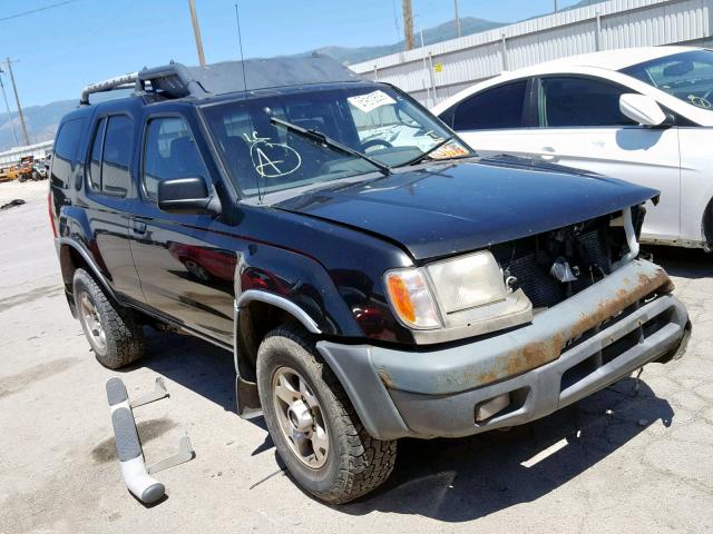 5N1ED28Y41C544030 - 2001 NISSAN XTERRA XE BLACK photo 1