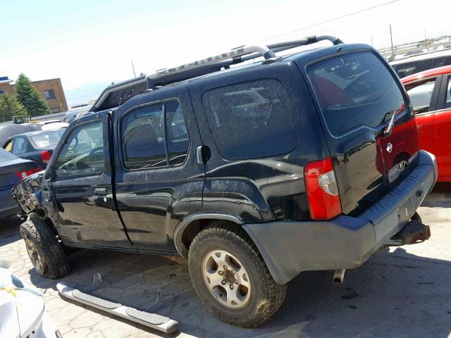 5N1ED28Y41C544030 - 2001 NISSAN XTERRA XE BLACK photo 3