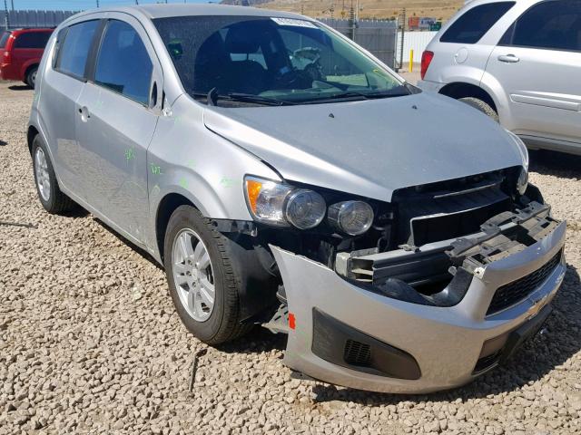 1G1JA6SHXC4118098 - 2012 CHEVROLET SONIC LS SILVER photo 1