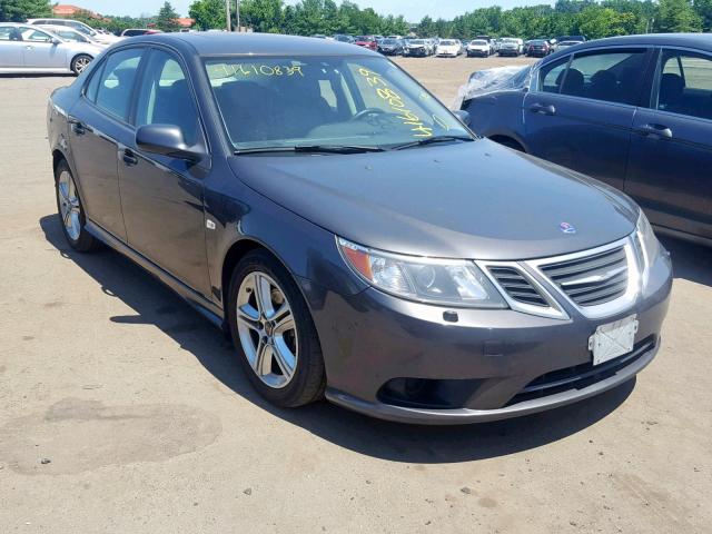 YS3FA4NY1A1607283 - 2010 SAAB 9-3 2.0T GRAY photo 1