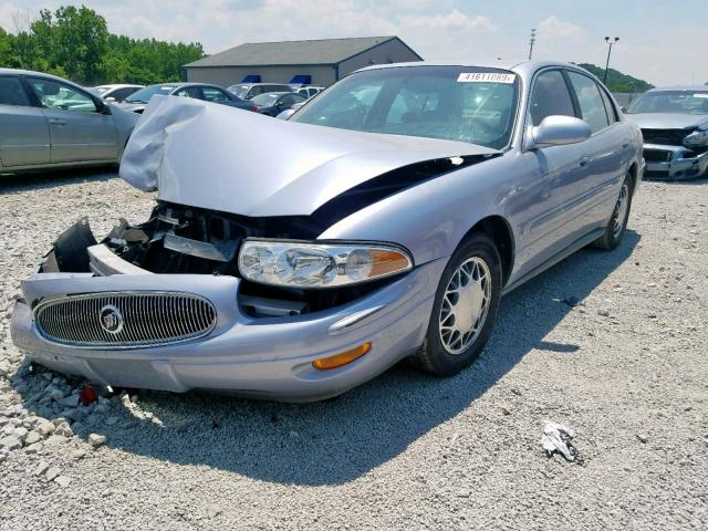 1G4HR54K64U192441 - 2004 BUICK LESABRE LI BLUE photo 2