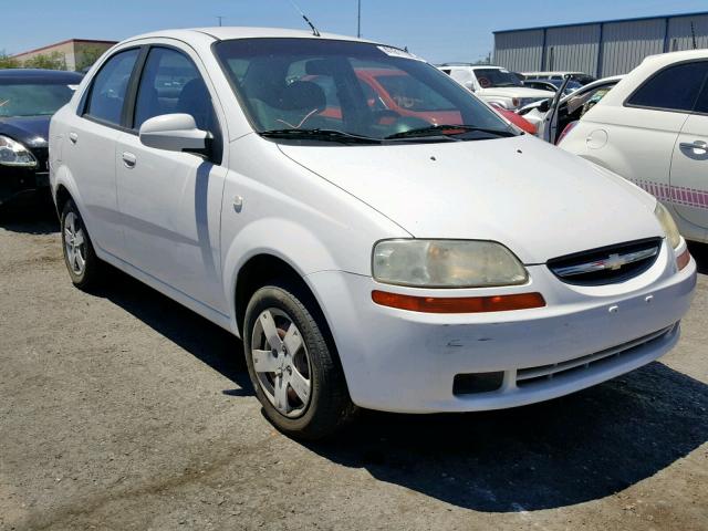 KL1TD56606B660912 - 2006 CHEVROLET AVEO BASE Ağ foto 1