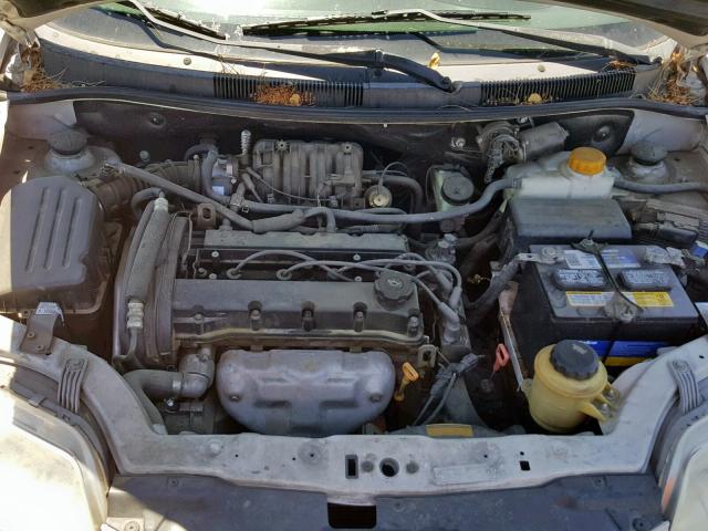 KL1TD56606B660912 - 2006 CHEVROLET AVEO BASE Ağ foto 7