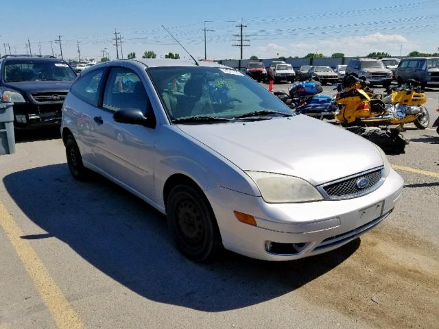 1FAFP31N77W187655 - 2007 FORD FOCUS ZX3 SILVER photo 1