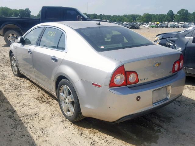 1G1ZK57B38F287521 - 2008 CHEVROLET MALIBU LTZ 银色 照片 3