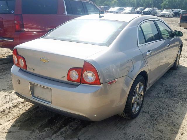 1G1ZK57B38F287521 - 2008 CHEVROLET MALIBU LTZ 银色 照片 4