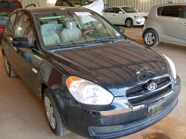 KMHCM3AC6AU180053 - 2010 HYUNDAI ACCENT BLU BLACK photo 1