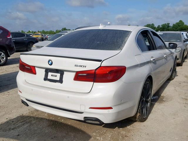 WBAJE5C53JWA94125 - 2018 BMW 540 I WHITE photo 4