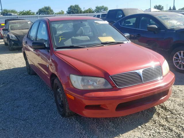 JA3AJ26E33U010081 - 2003 MITSUBISHI LANCER ES RED photo 1