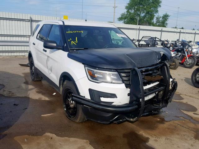 1FM5K8ARXJGB34692 - 2018 FORD EXPLORER P WHITE photo 1