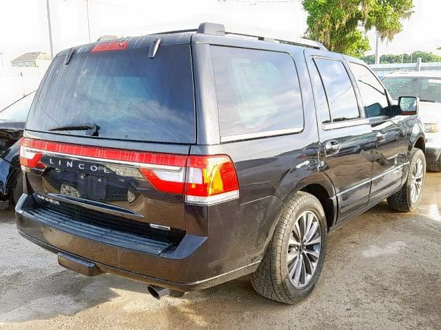 5LMJJ2HT9FEJ07967 - 2015 LINCOLN NAVIGATOR BLACK photo 4