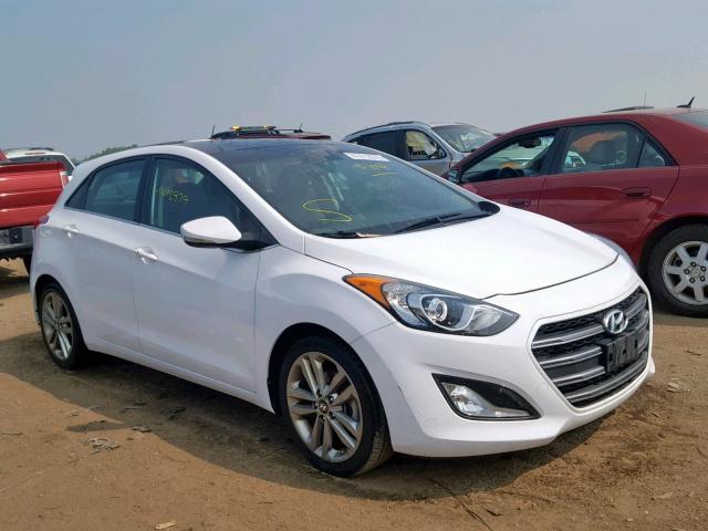 KMHD35LH0GU270187 - 2016 HYUNDAI ELANTRA GT WHITE photo 1