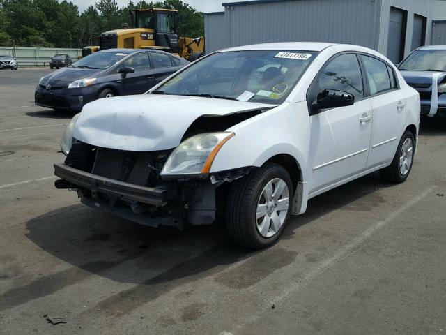 3N1AB61E49L693931 - 2009 NISSAN SENTRA 2.0 WHITE photo 2