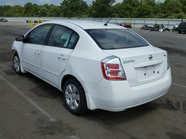 3N1AB61E49L693931 - 2009 NISSAN SENTRA 2.0 WHITE photo 3